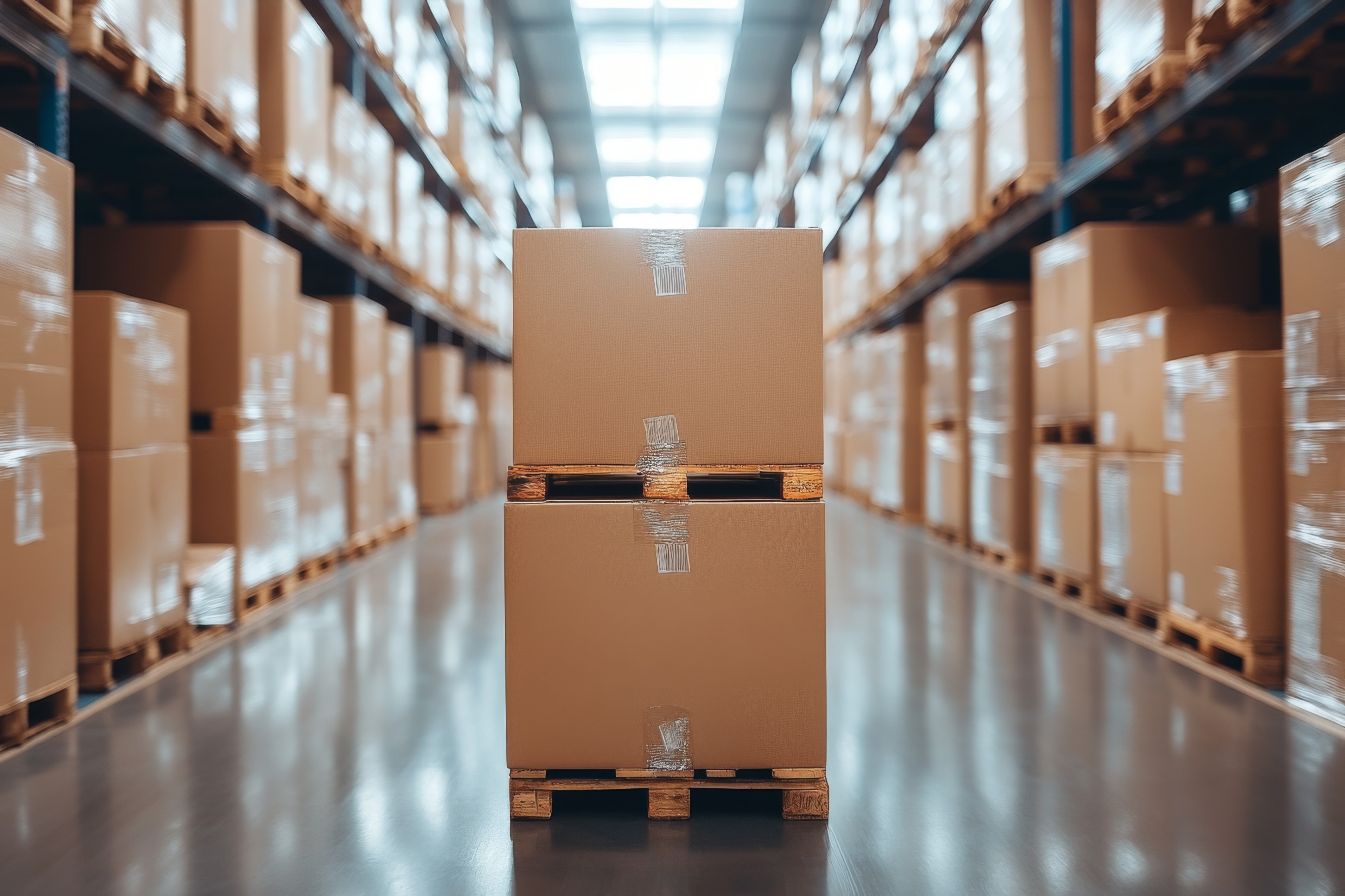 Packages representing real-time tracking and improved delivery experience